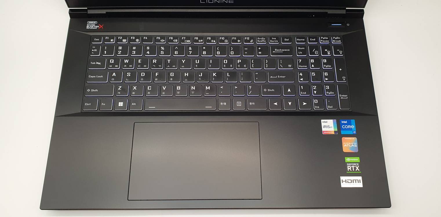 [최저가]주연테크 17인치 게이밍노트북(i7-12th/3070Ti/1TB/QHD) 이미지