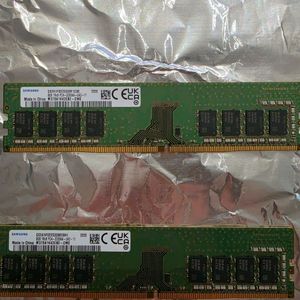 S급!! 삼성 DDR4 8GB x2개 데스크탑 메모리 총16gb 팝니다 이미지
