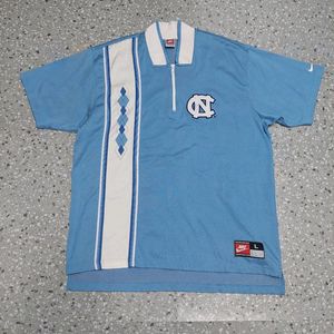 90s Vintage Nike North Carolrina Warm-Up Jersey 빈티지 나이키 농구 웜업 져지 이미지