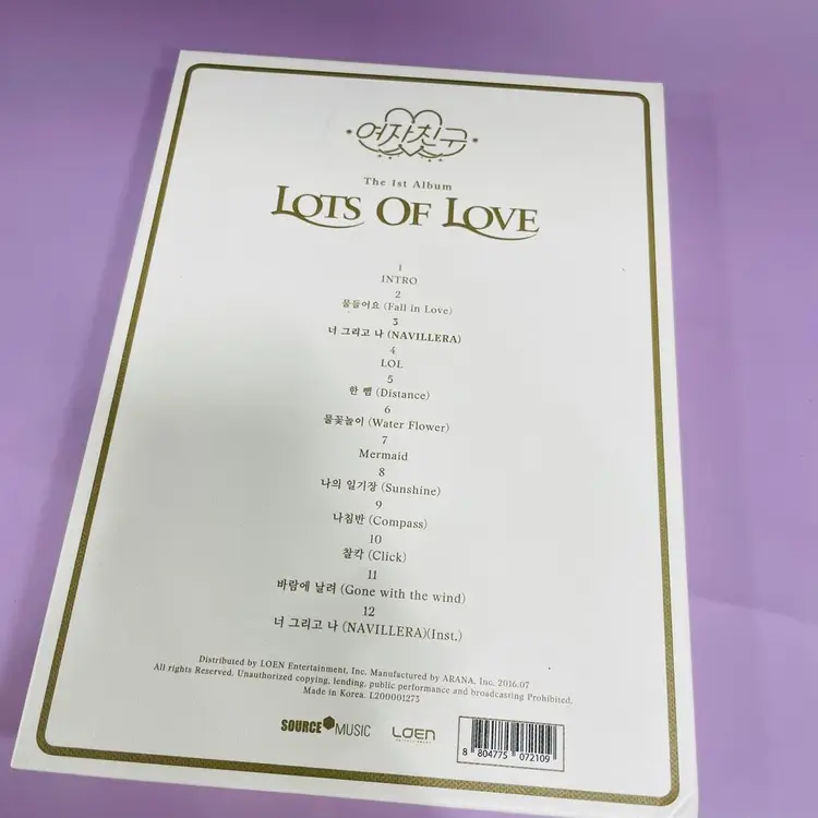 [중고음반/CD] 여자친구 GFRIEND - LOL (Lots Of Love) 이미지