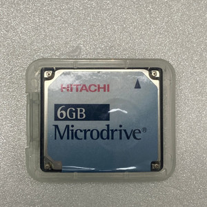 HITACHI 마이크로 드라이브 6GB 메모리카드 이미지