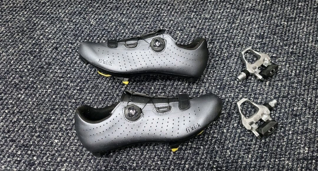 fizik 피직 카본 로드클릿슈즈/시마노 105클릿페달 이미지