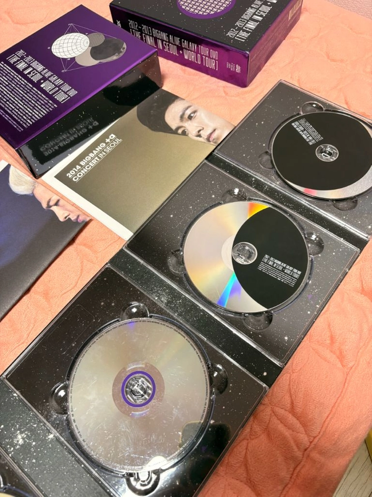 빅뱅 2012~2013 파이널 서울 + 월드투어 dvd cd 5장 이미지