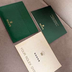 (정품) 로렉스 구형 섭마책자 및 구성품 이미지