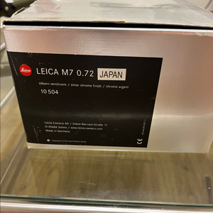 라이카 m7 japan 버전(개선전) 풀박 판매 이미지