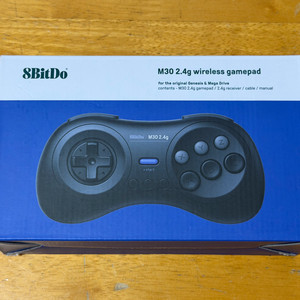 8BITDO 메가드라이브 무선 게임패드 박셋(리시버 포함) 이미지