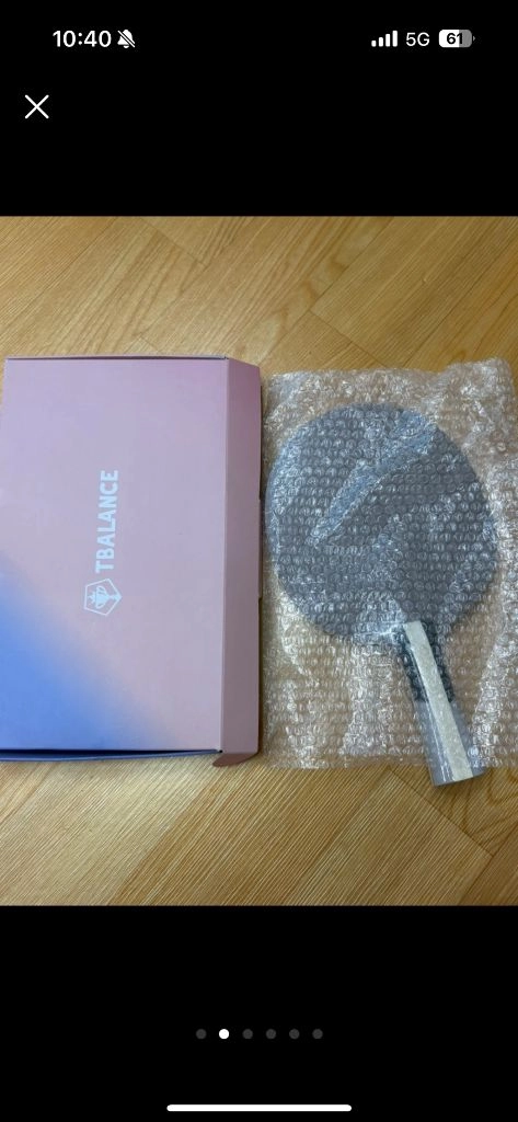 티밸런스 이뉴어 카본 탁구라켓 [새상품] 이미지