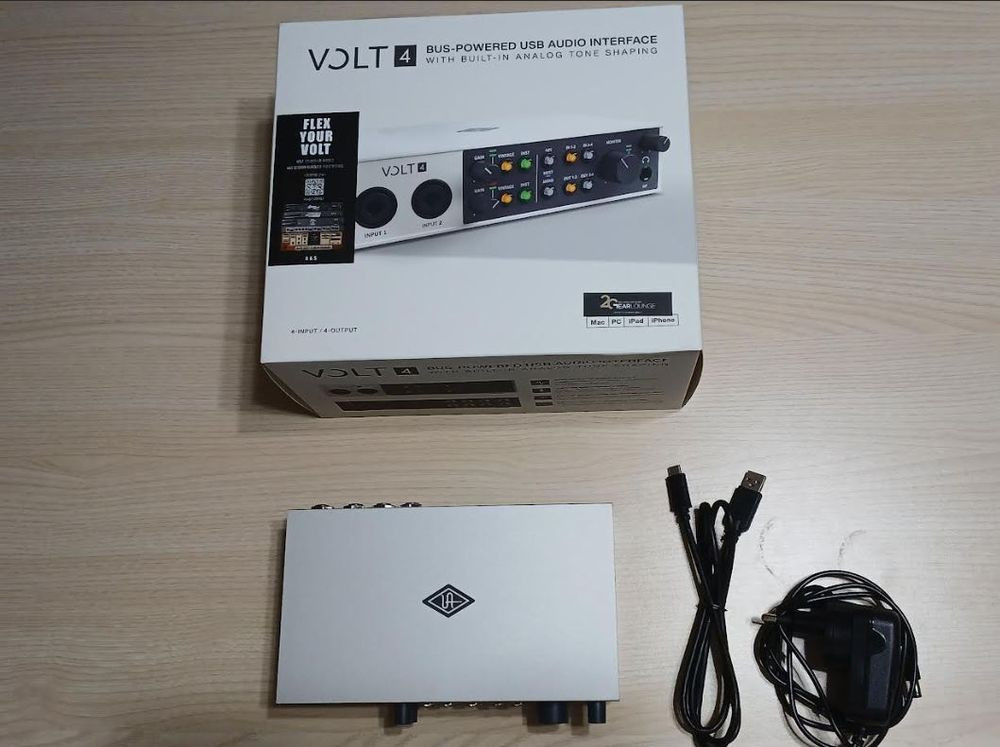 UA VOLT4 오디오 인터페이스 dac 풀박 신품급 이미지