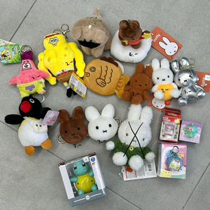 미피 인형 스폰지밥 키링 외 이미지