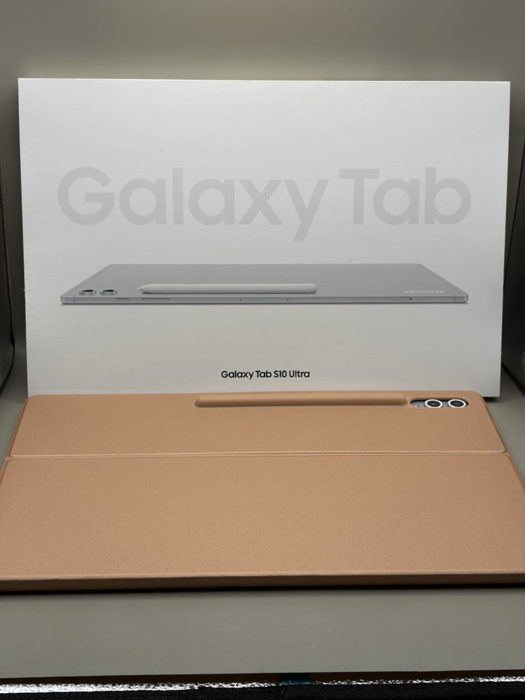 갤럭시탭 S10 울트라 256GB Wi-Fi 플래티넘 실버 풀박스 S급 + 고퀄 북커버 포함 이미지