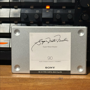 Sony super metal master 90 카세트테이프 판매합니다 이미지