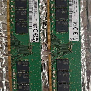 삼성 ddr4 3200 32gb(2개) 메모리 팝니다. 이미지