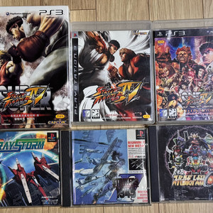 ps3 스트리트파이터4 시리즈, ps1 레이스톰외2종 이미지