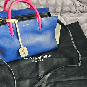 정품 ysl 생로랑 토트앤 숄더백 이미지