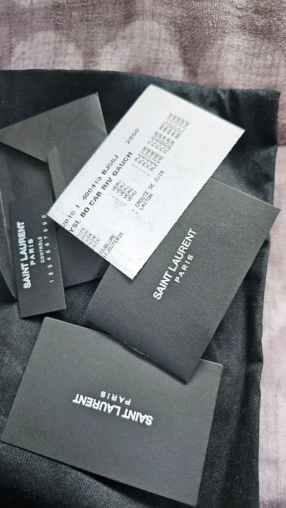 정품 ysl 생로랑 토트앤 숄더백 이미지