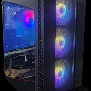 [청소/서멀정비 완벽] 라이젠 3500X / 고사양 RTX 2080 / RAM 16G 블랙 게이밍 컴퓨터 이미지