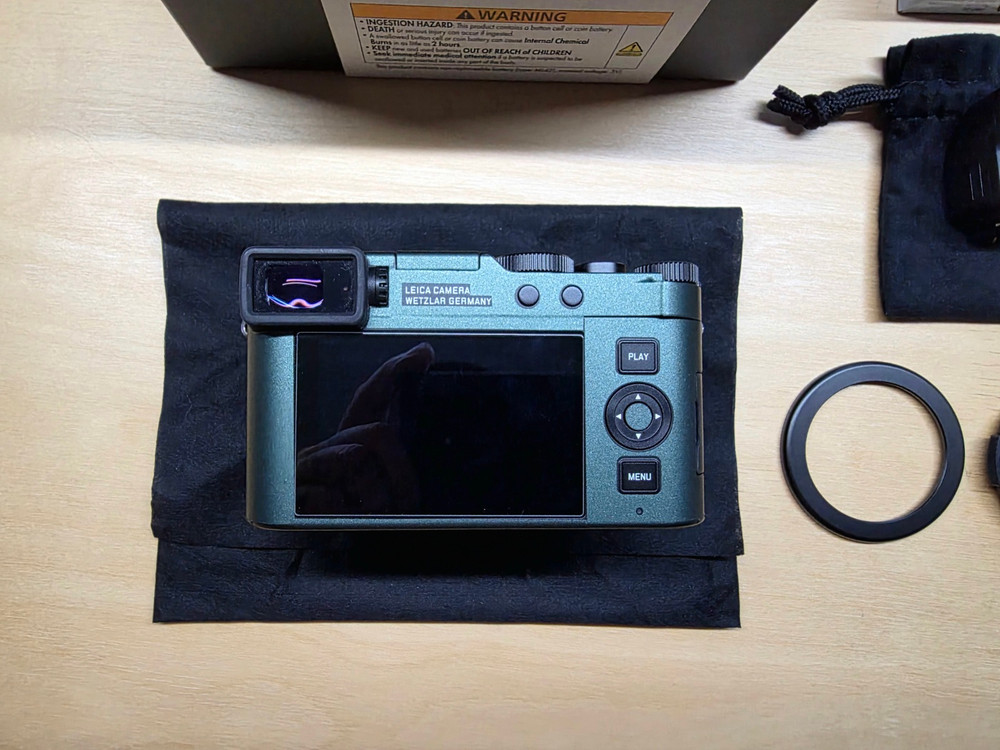 S급) 라이카 LEICA DLUX8 black paint finish 풀셋 판매 이미지
