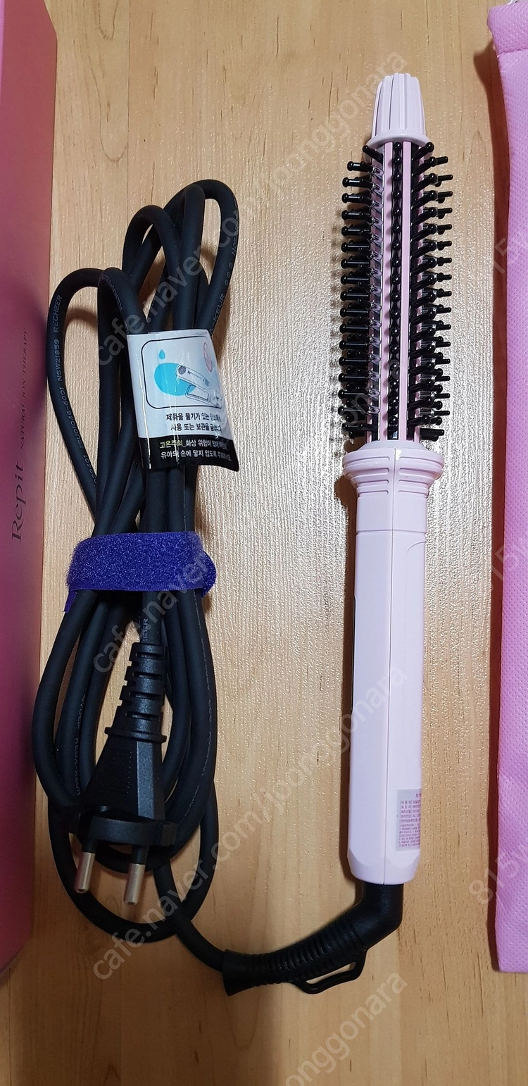 레삐 핑크에디션 브러쉬 아이롱 판매 이미지