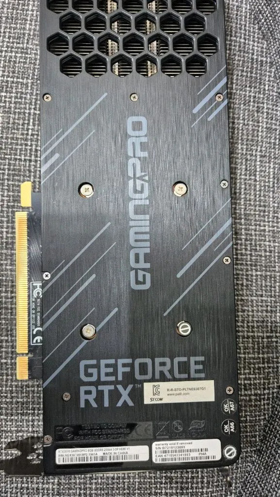 rtx3070 gaming pro 이미지