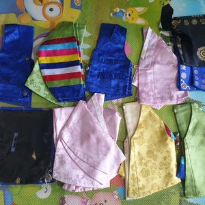 전통 돌잔치 한복,소품일괄 (용포세트,한복다수) 추가사진용 이미지