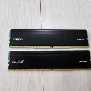 ddr4 32gb 3200mhz 16GB 마이크론 프로 메모리 2개 세트 이미지