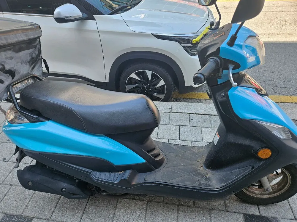 스쿠터 100cc 대림 VF100 20년식 3.9만km 가성비 출퇴근용 판매합니다 이미지