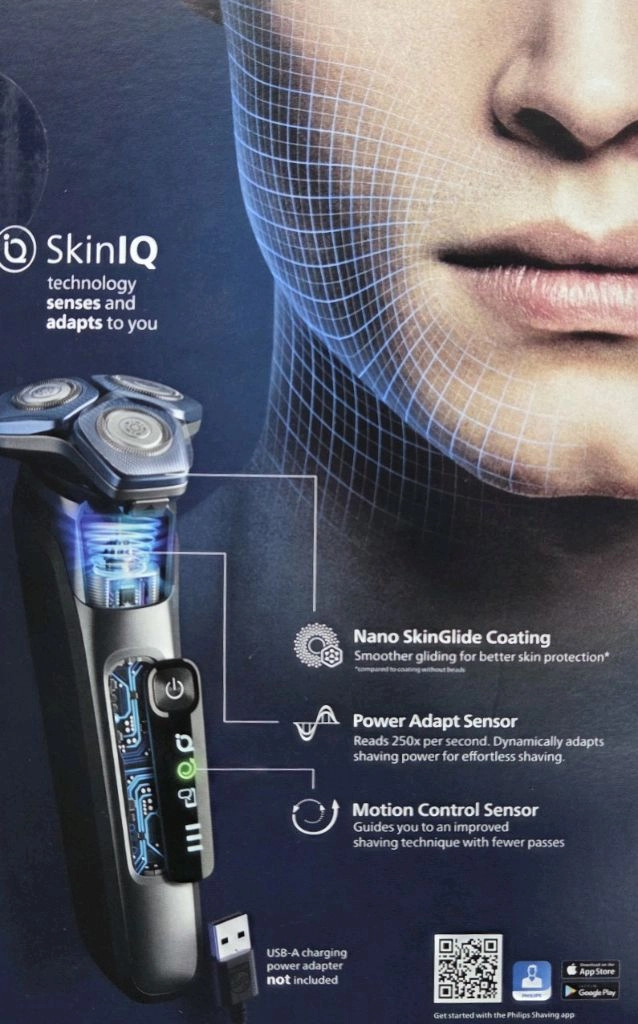 필립스 SkinlQ 7000 시리즈 전기면도기 S7886/70 이미지
