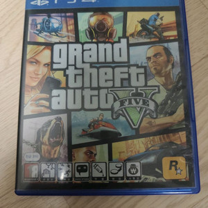 PS4 GTA5 중고 이미지