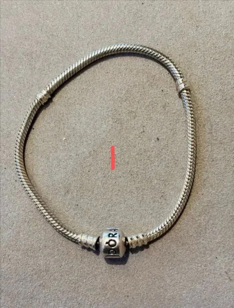 판도라 모멘츠 925실버 스네이크 팔찌 19.5cm, 20cm 이미지