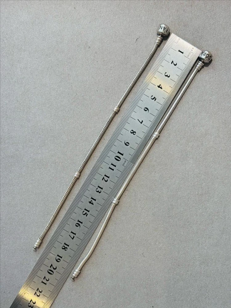 판도라 모멘츠 925실버 스네이크 팔찌 19.5cm, 20cm 이미지