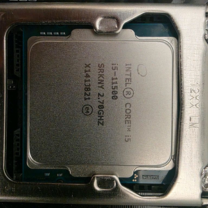 인텔 코어 i5-11500 CPU +510 보드 이미지