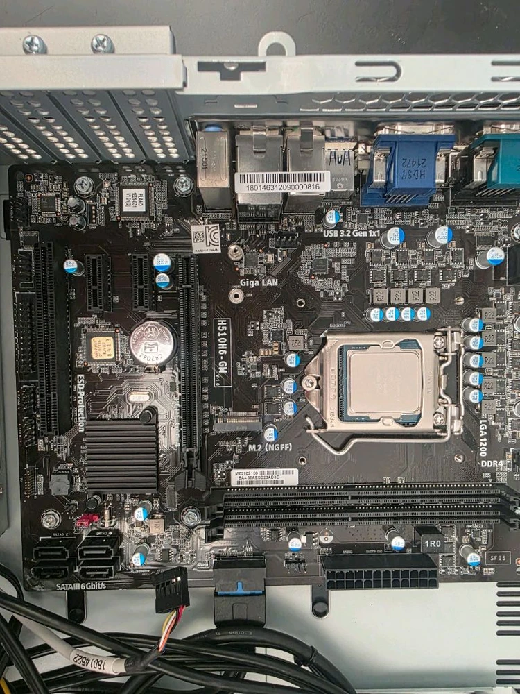 인텔 코어 i5-11500 CPU +510 보드 이미지