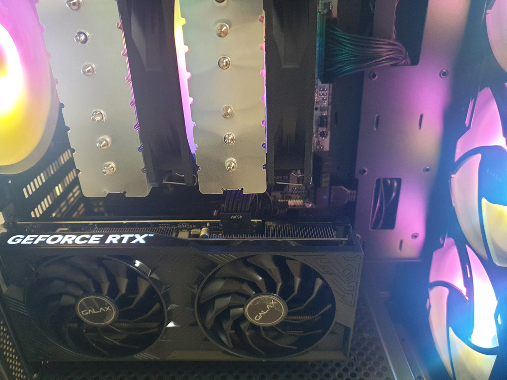 라이젠 7500F 32G 1T RTX 4070 SUPER 미사용 신품동일 본체 이미지