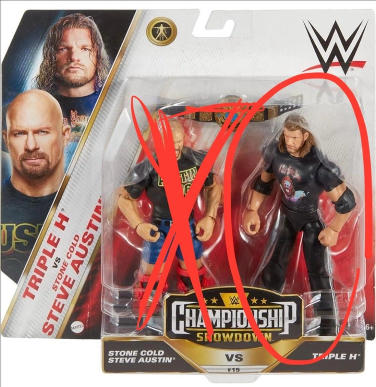 [마텔]Mattel WWE 엘리트 챔피언십 쇼다운 2팩 트리플H 이미지
