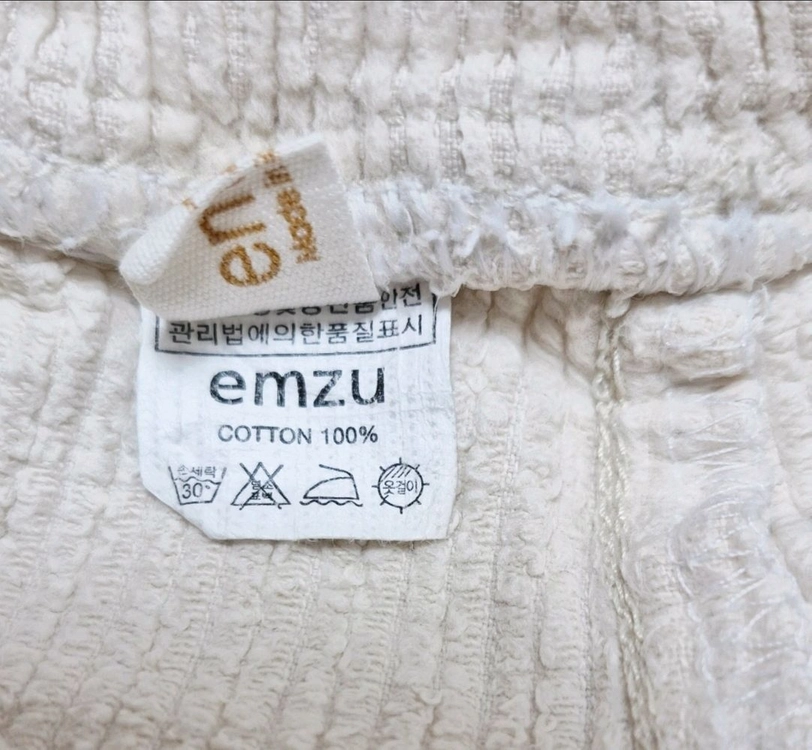 엠주(emzu) 아동 골덴 와이드 팬츠 XXL(5~7세) 판매합니다 이미지