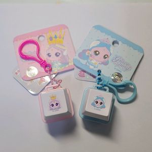 [새상품] 티니핑 클리커 키캡 일괄 (다이아나핑&사뿐핑) 이미지