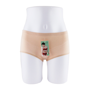 여성 맥시 미디 속옷 팬티 베이지 이미지