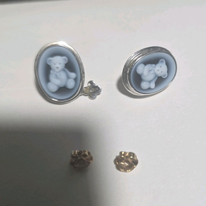 14k 선양 까메오 귀걸이 이미지