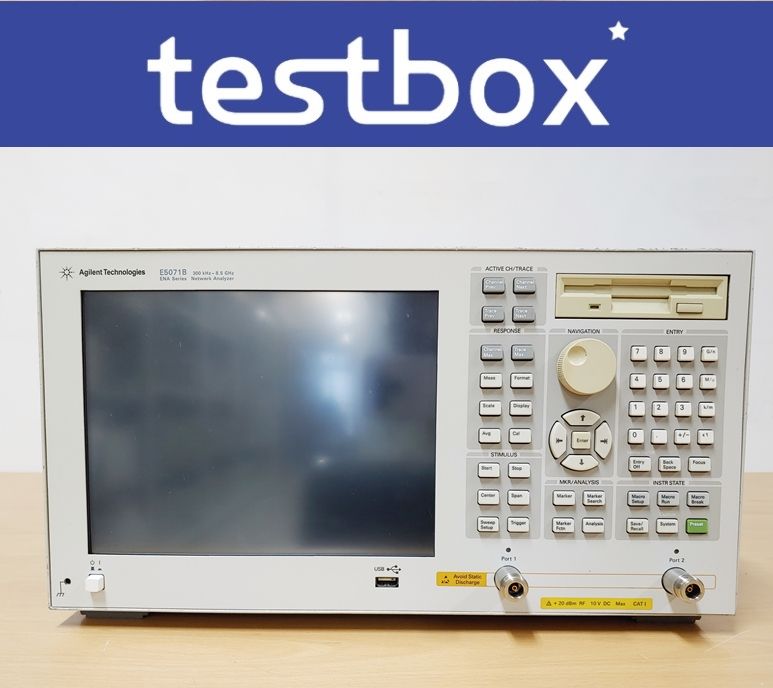 8.5GHz 중고 네트워크분석기 Agilent 애질런트 E5071B 판매 이미지