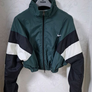 (90s 미국산) 나이키 빅스우시 크롭 바람막이 L A급 이미지