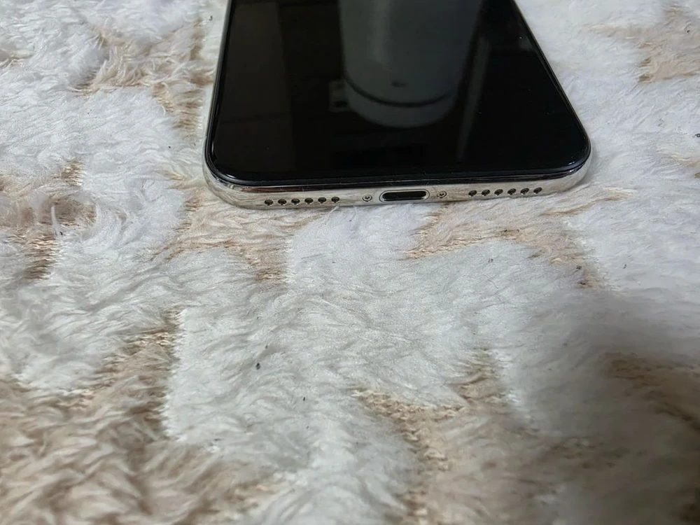 i Phone X.아이폰 X.실버색 64G.밧데리성능96%.파손.기스.잔상없음. 이미지