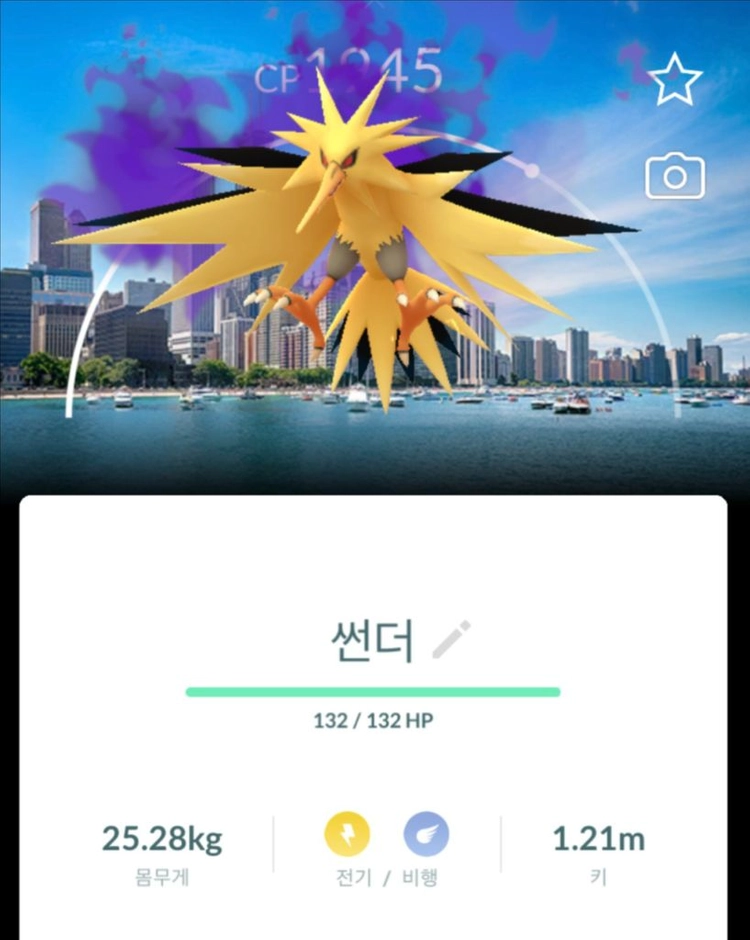 포켓몬고 <시카고>배경 뮤츠,그란돈,가이오가 등 이미지