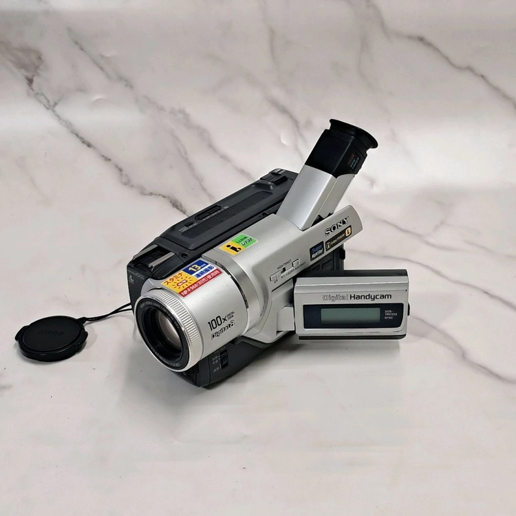 작동확인x 소니 Mini-DV 6mm 핸디캠 DCR-TRV220 - 안심되는 중고거래