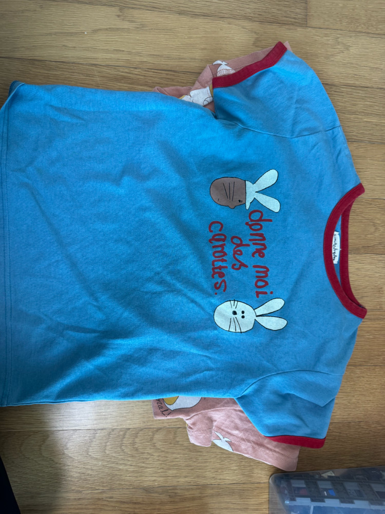 리미떼두두 반팔티 5장 일괄 L,XL 이미지