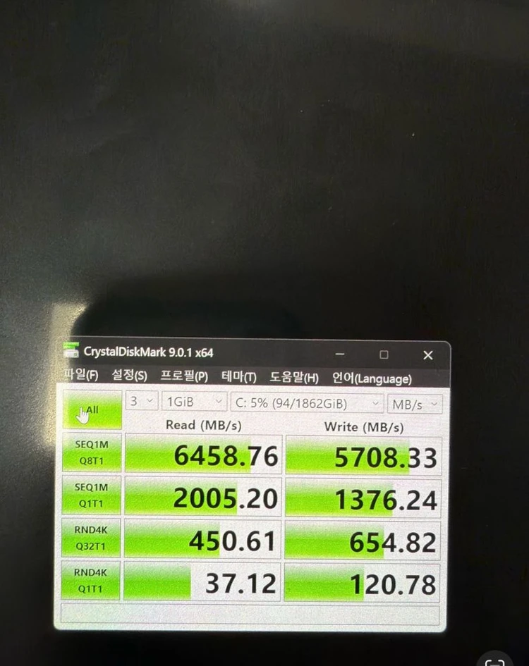 서피스프로11 U7 루나레이크 2TB 16g Ram OLED 이미지