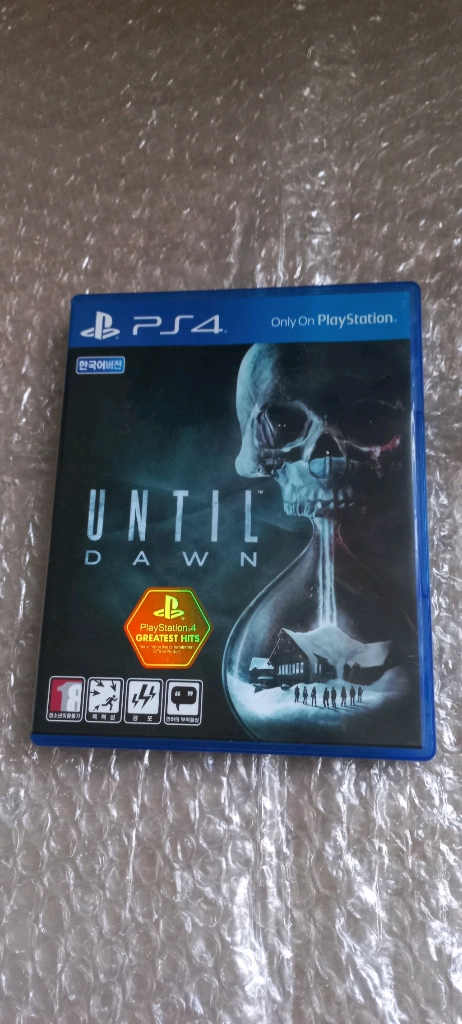 PS4 (코드미사용) 언틸던 오리지널 한글 팝니다 ps5 플스4 플스5 공포 호러 산장 죽음 이미지