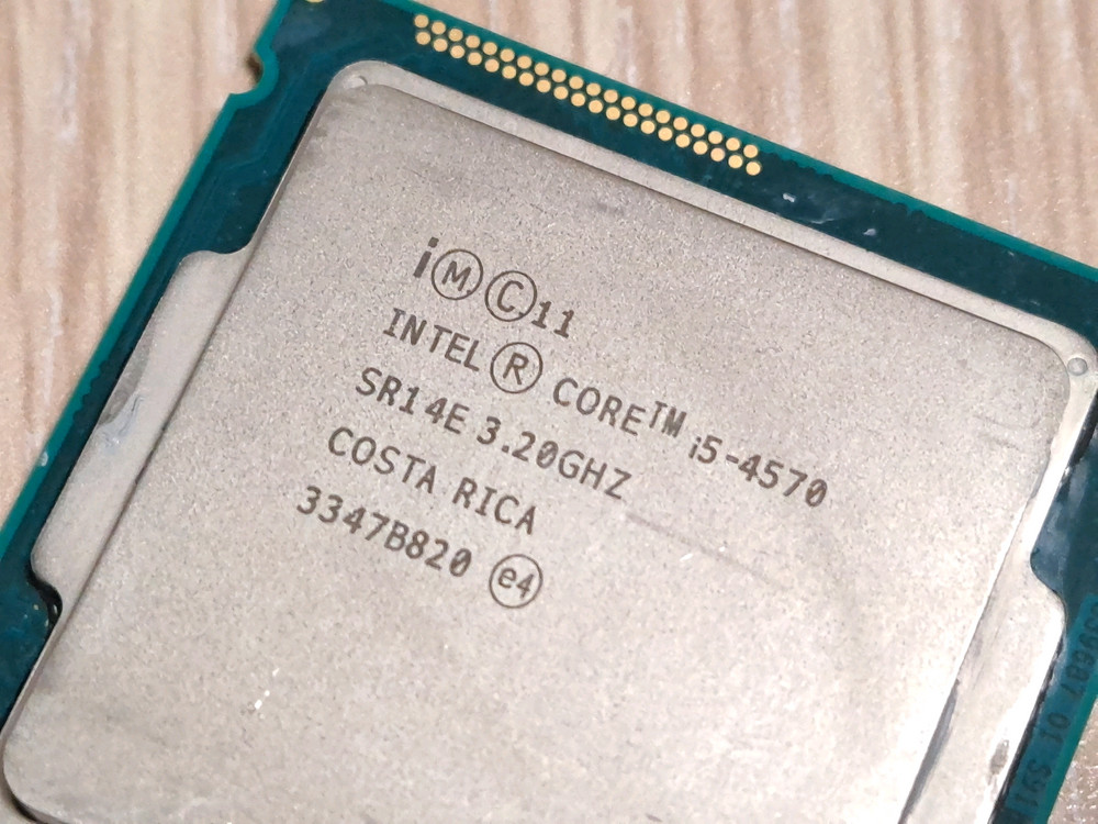 인텔 i5 4570 i5-4570 cpu 내장그래픽 써멀구리스 포함 급처 이미지