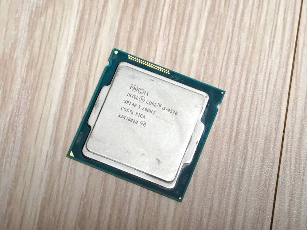 인텔 i5 4570 i5-4570 cpu 내장그래픽 써멀구리스 포함 급처 이미지
