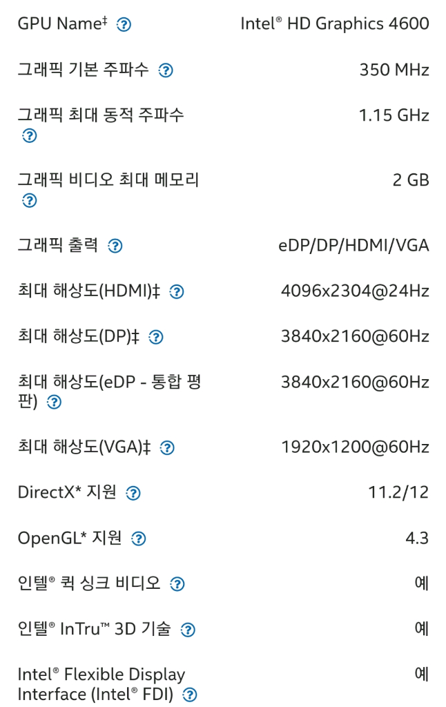 인텔 i5 4570 i5-4570 cpu 내장그래픽 써멀구리스 포함 급처 이미지