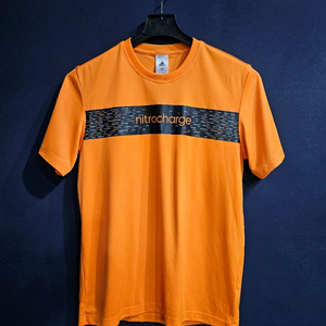 아디다스 nitrocharge 오렌지 남성 슬림핏 100~105 반팔티 이미지